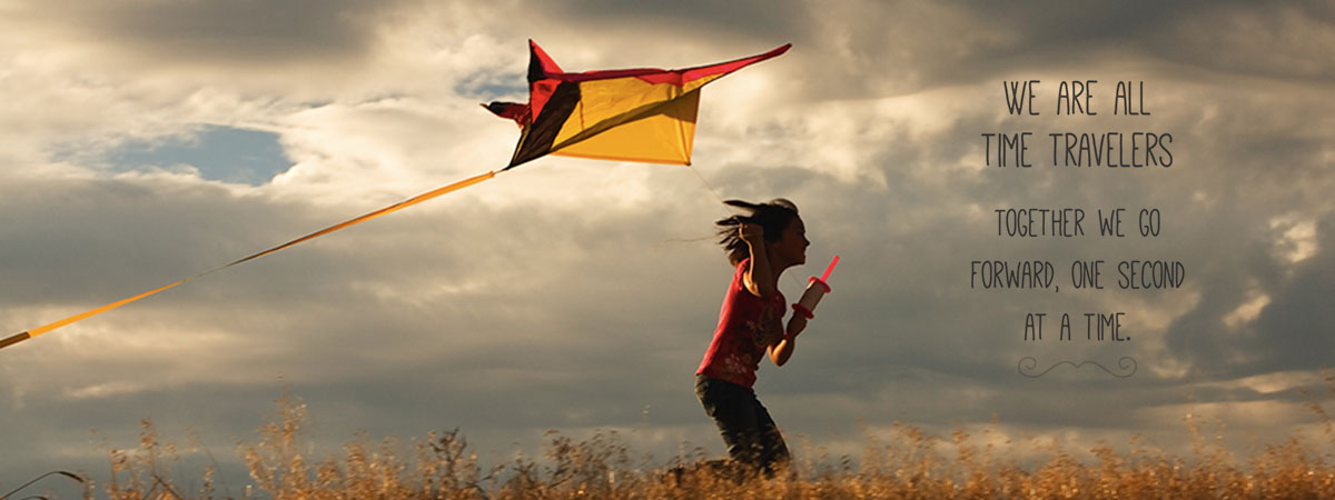 child, kite, time traveller, inspirational